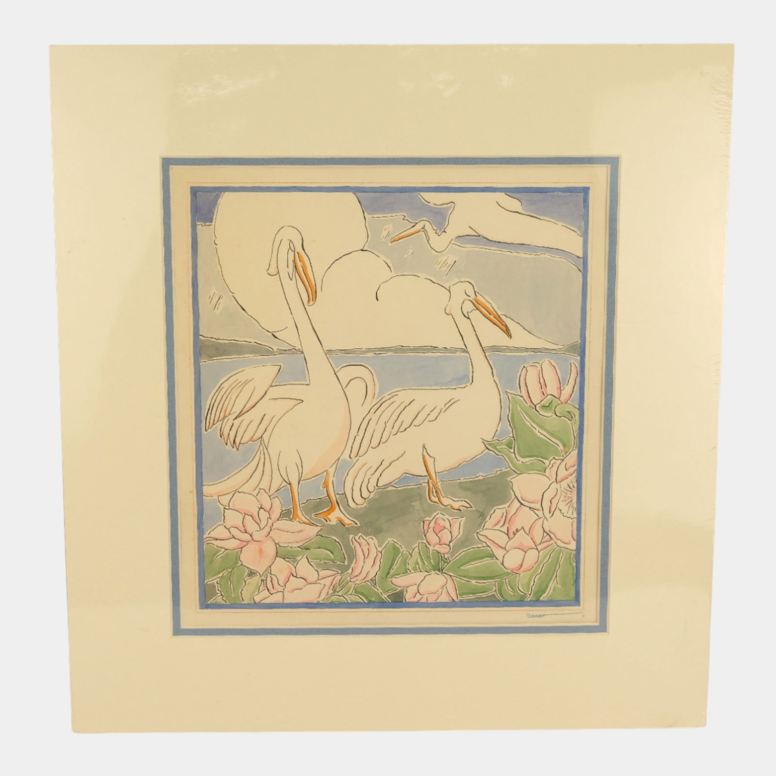 Louise Bauer (American, 1914-2008) Original Costal Watercolor Painting: We offer in house shipping on all items. Plus spend $2000 on winning bids on qualified items and your shipping is free. Louise Bauer (American, 1914-2008) Original Costal Watercolor Painting Softly e