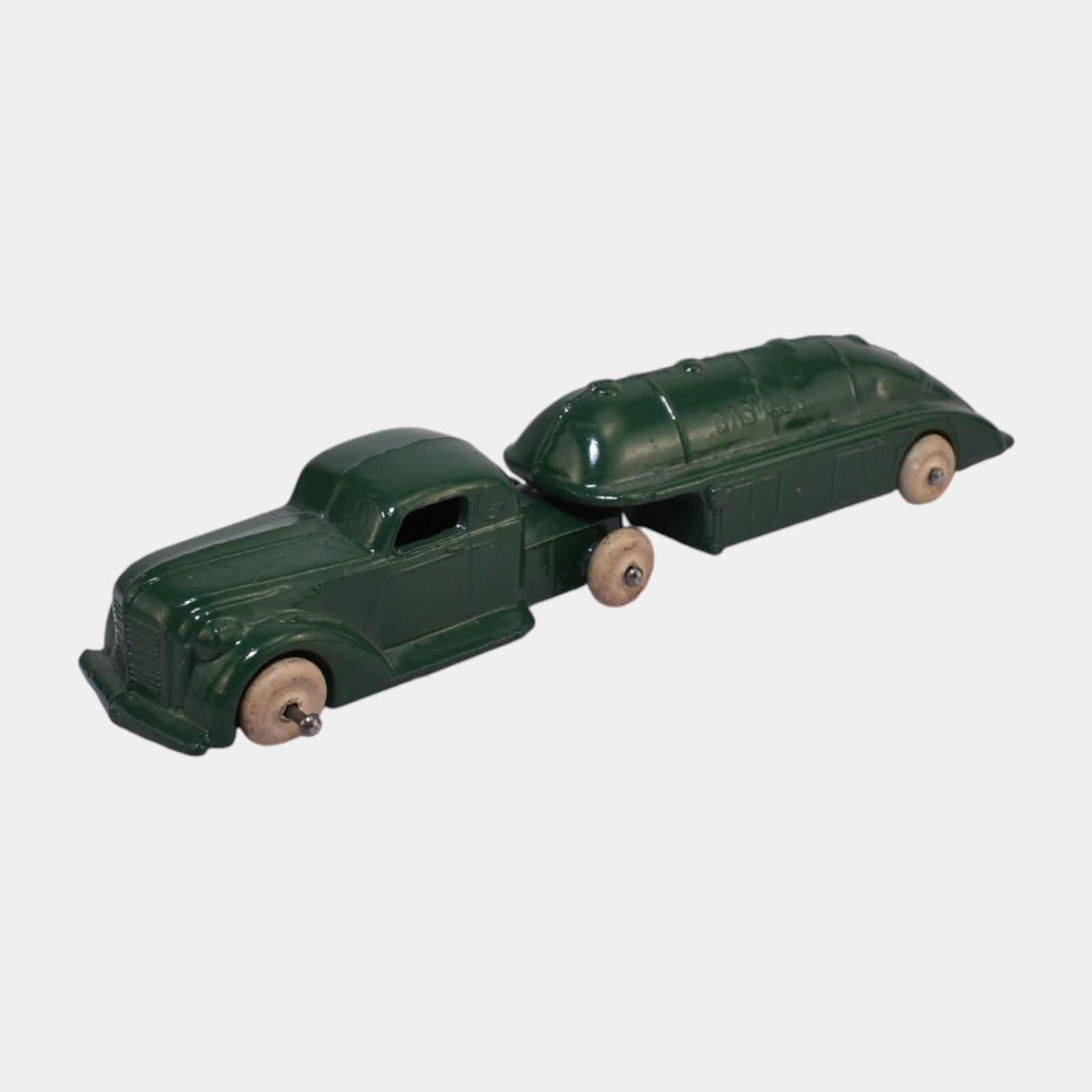 Crafttoys 1938 Slush Cast International Semi-Trailer Gasoline Tanker Toy 102 (1 of 3)