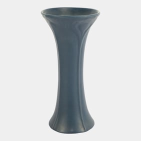 Van Briggle 1915 Vintage Arts And Crafts Pottery Blue Ceramic Vase 455