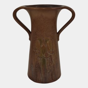 Rookwood 1915 Vintage Art Pottery Red Glaze Ceramic Vase 1016C Todd