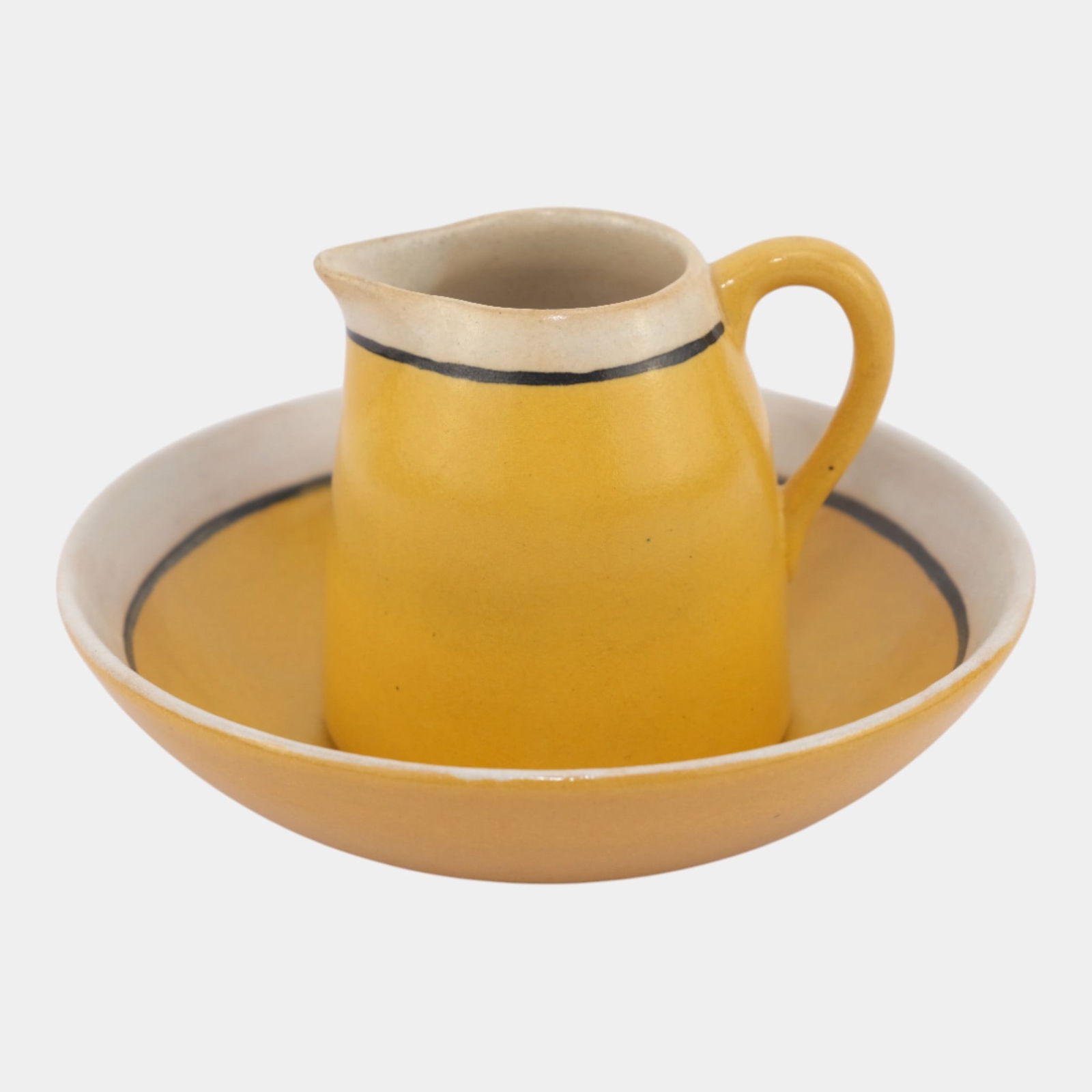 Paul Revere Saturday Evening Girls Pottery 1920s Yellow White Rim Creamer Bowl: We offer in house shipping on all items. Plus spend $2000 on winning bids on qualified items and your shipping is free. Paul Revere Saturday Evening Girls Pottery 1920s Yellow White Rim Creamer Bowl
