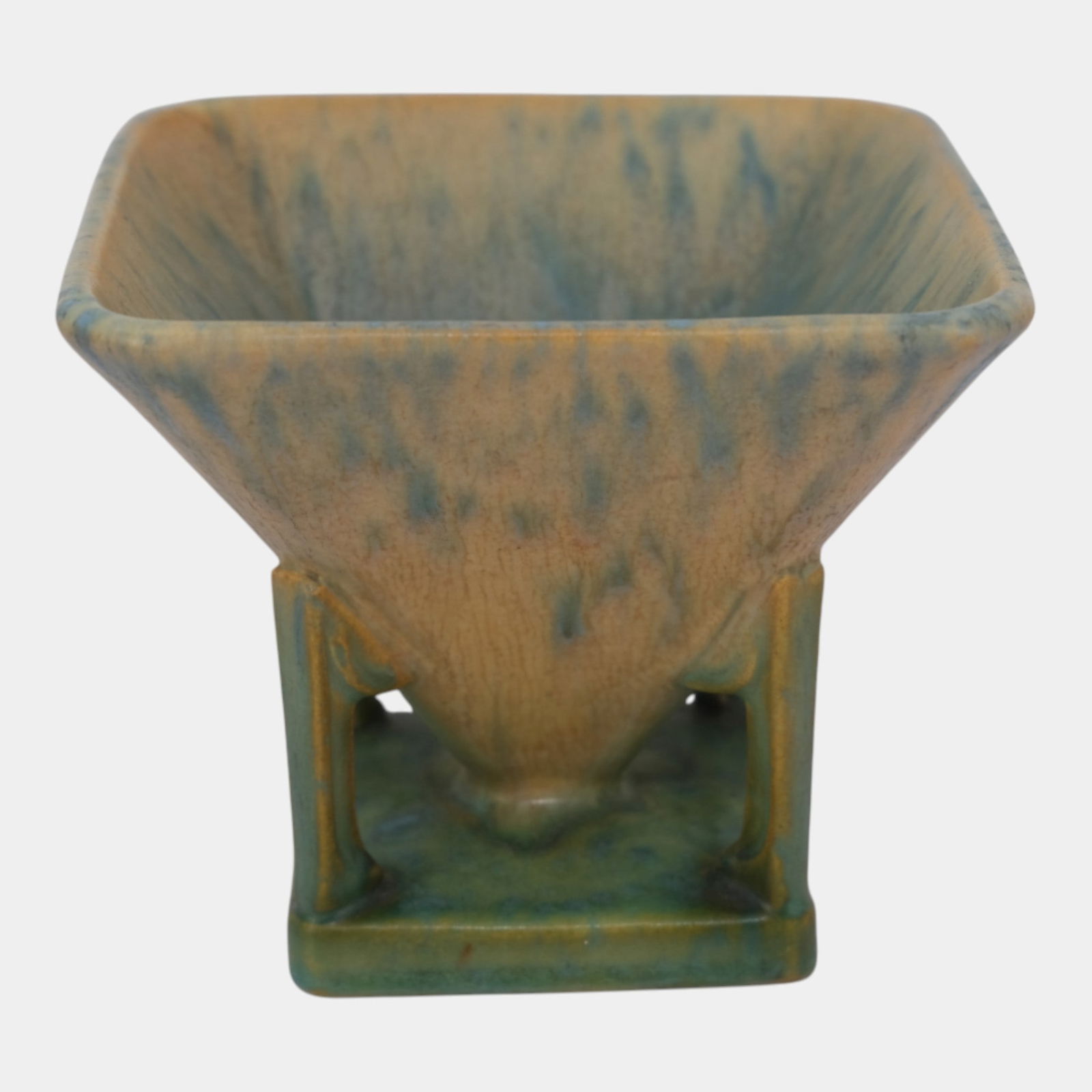 Roseville Futura 1928 Vintage Art Deco Pottery Sand Toy Ceramic Vase 189-4 (1 of 4)