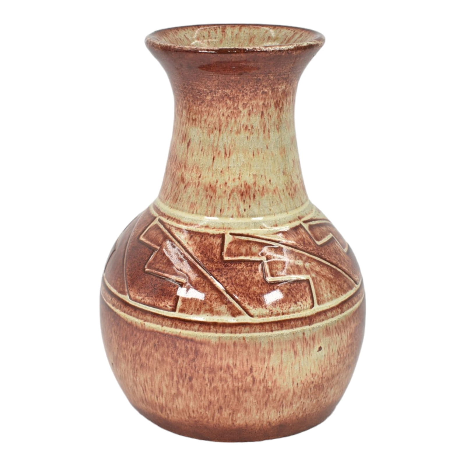 Pine Ridge Sioux Dakota Art Pottery Native American Vase Cottier (1 of 7)