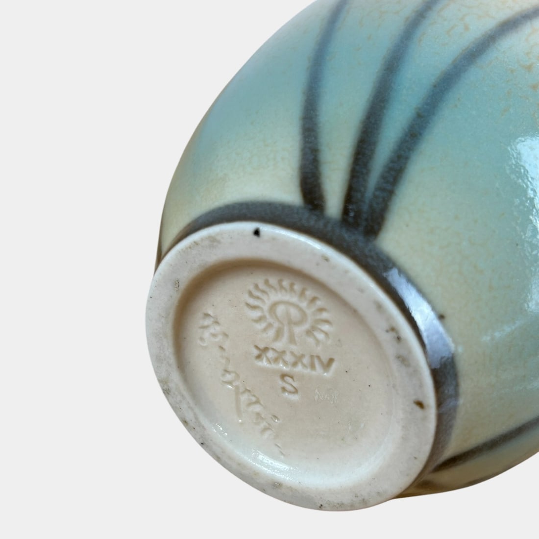 Rookwood Pottery 1934 Arts And Crafts Jeweled Porcelain Vase Shirayamadani - 6