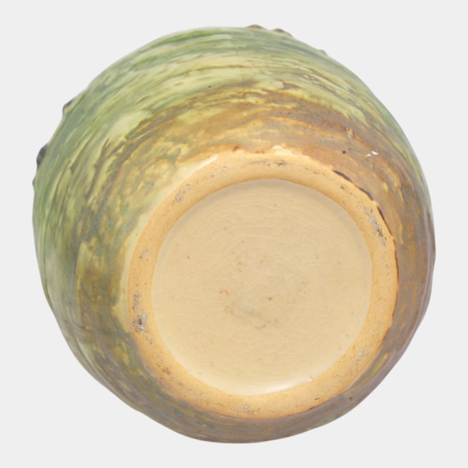 Roseville Blackberry 1932 Vintage Art Pottery Ceramic Flower Vase 576-8 - 6