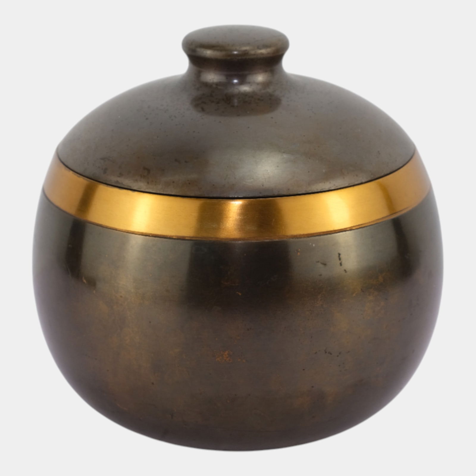 Silver Crest Genuine Bronze Arts And Crafts Lidded Humidor 450-91 (1 of 4)