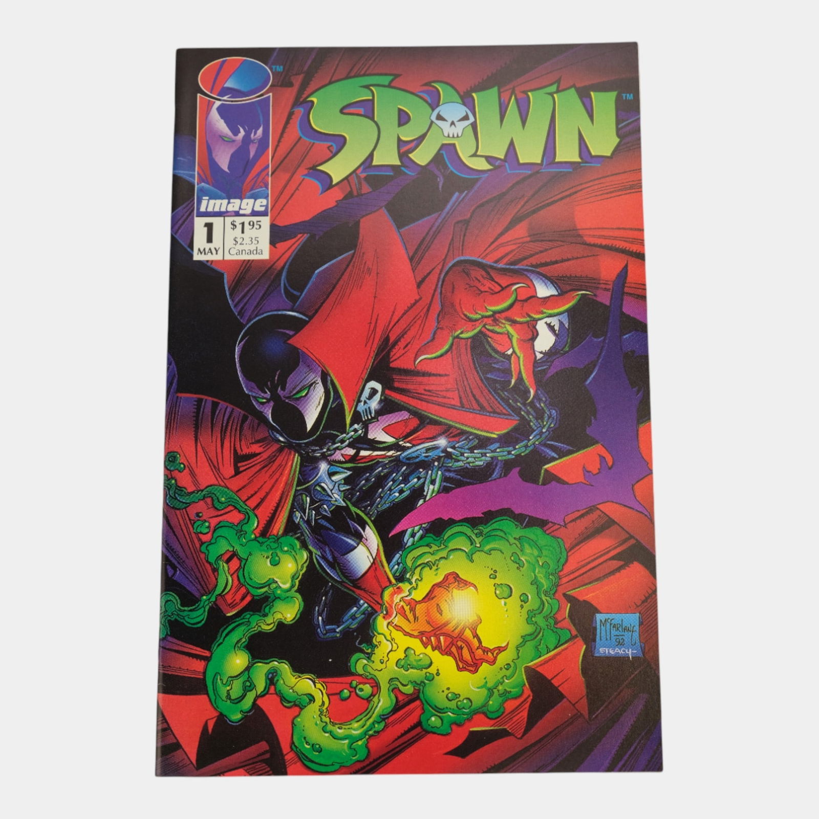 Spawn #1 High Grade Key Comic Book Image Comics 1st Appearance (1 of 3)