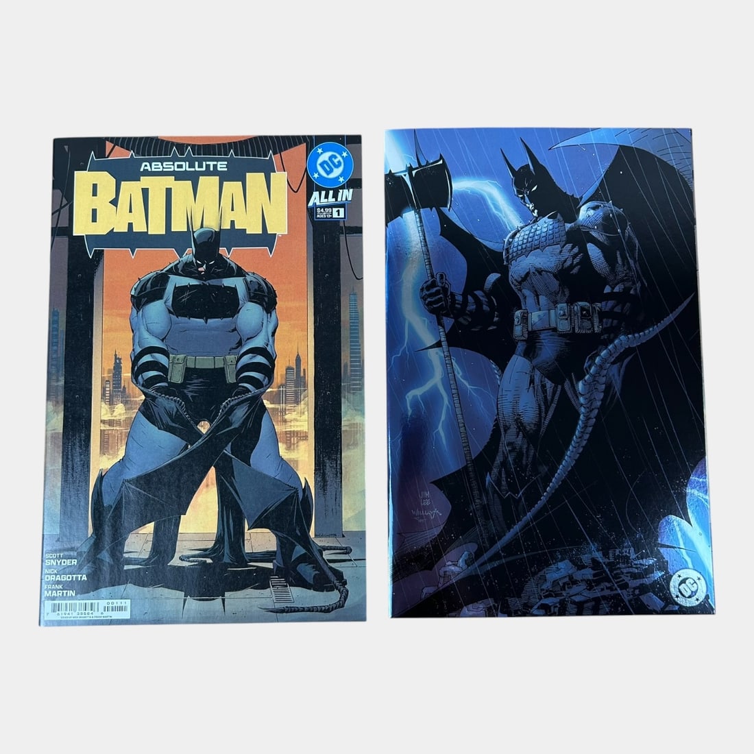 Absolute Batman #1 1st Printing High Grade Cover A & Jim Lee Foil Cover (1 of 4)