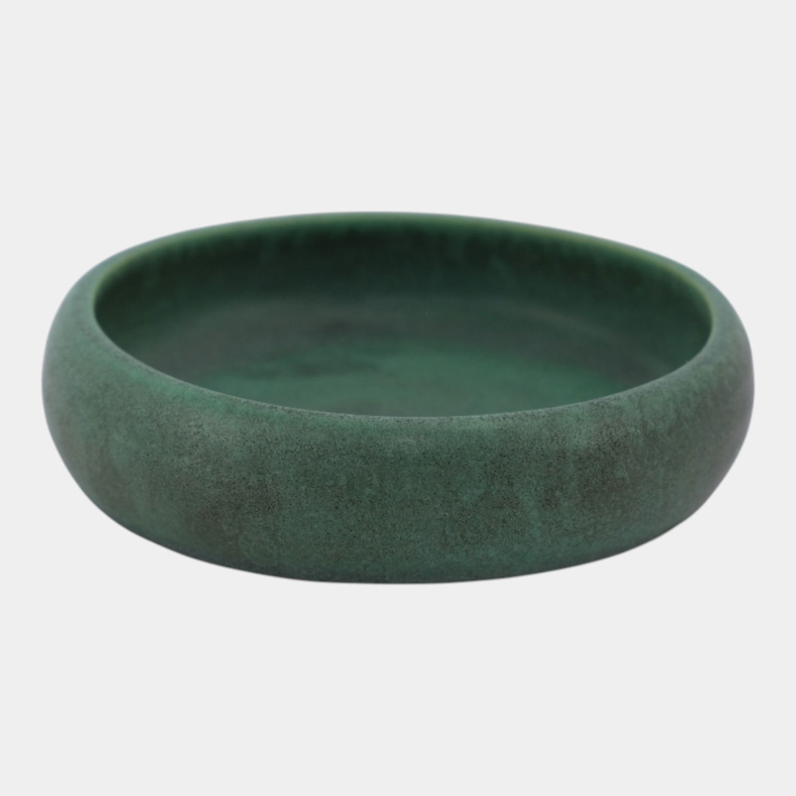 Teco Vintage Arts And Crafts Pottery Matte Green Ceramic Bowl 350 (1 of 6)