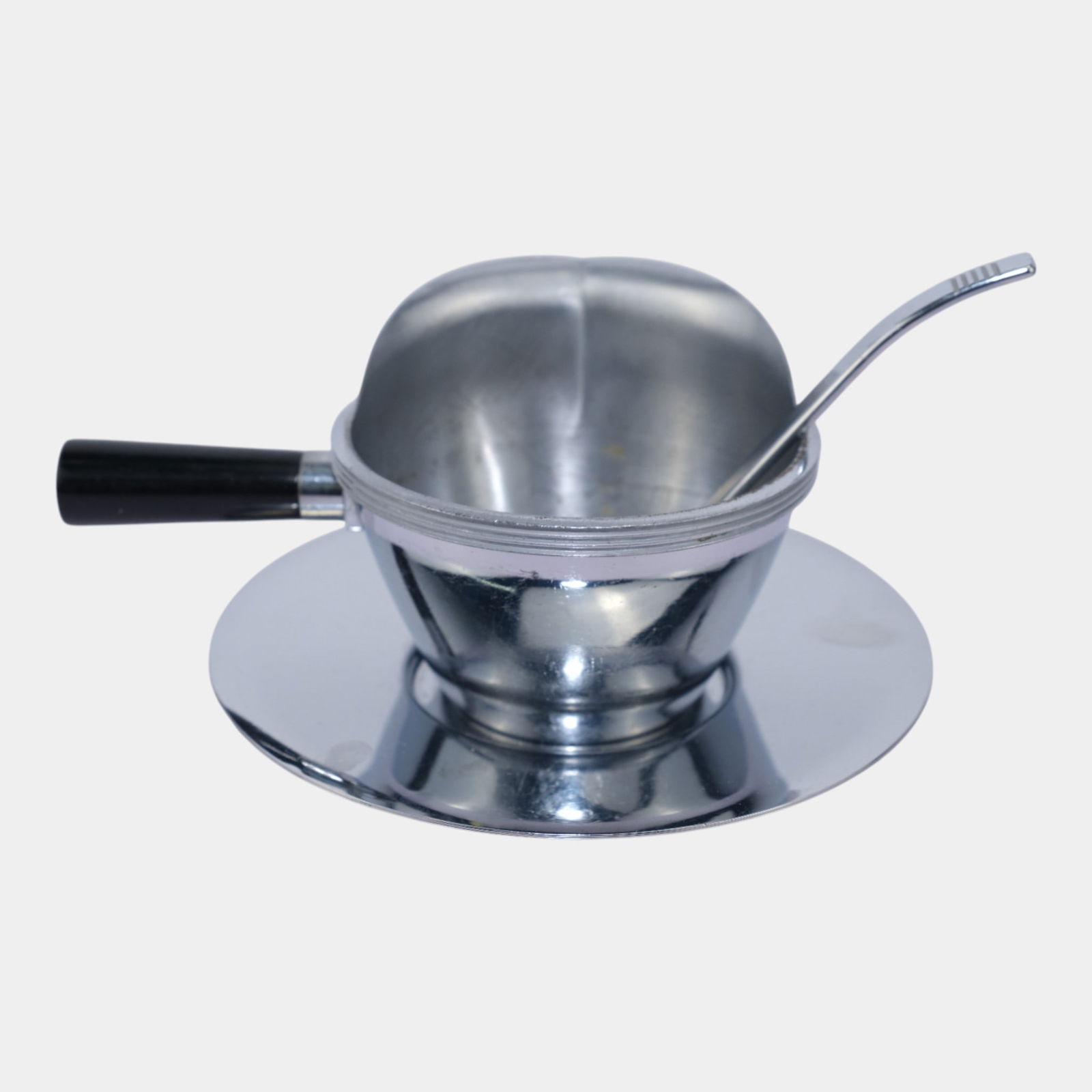 W. Von Nessen For Chase 'Viking' Handled Bowl & Olympic Spoon With Tray (1 of 10)