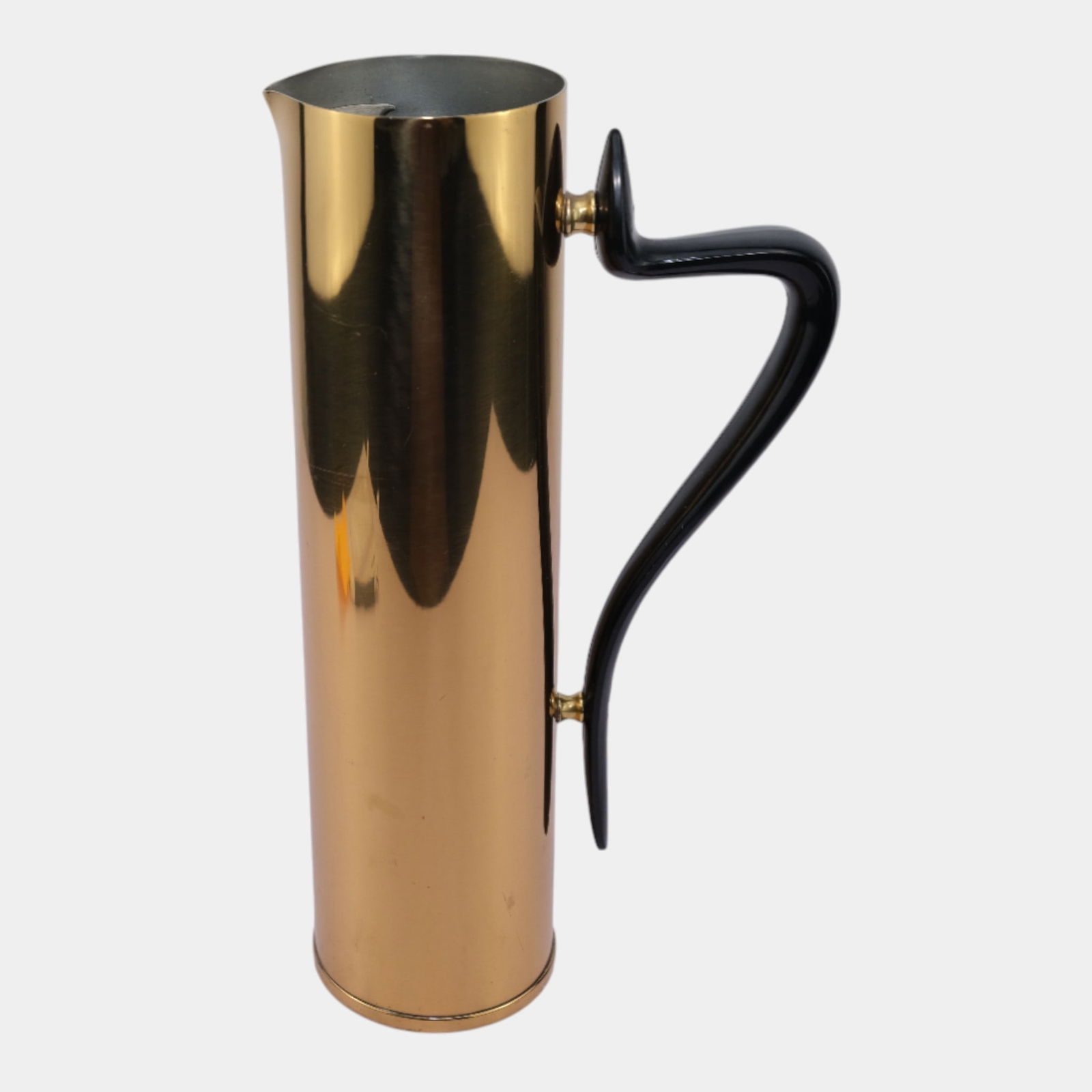 Donald H. Colflesh For Gorham 1950 Mid Century Modern Gold Cocktail Pitcher (1 of 6)