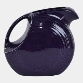 Fiestaware Vintage Art Pottery Purple Ceramic Pitcher