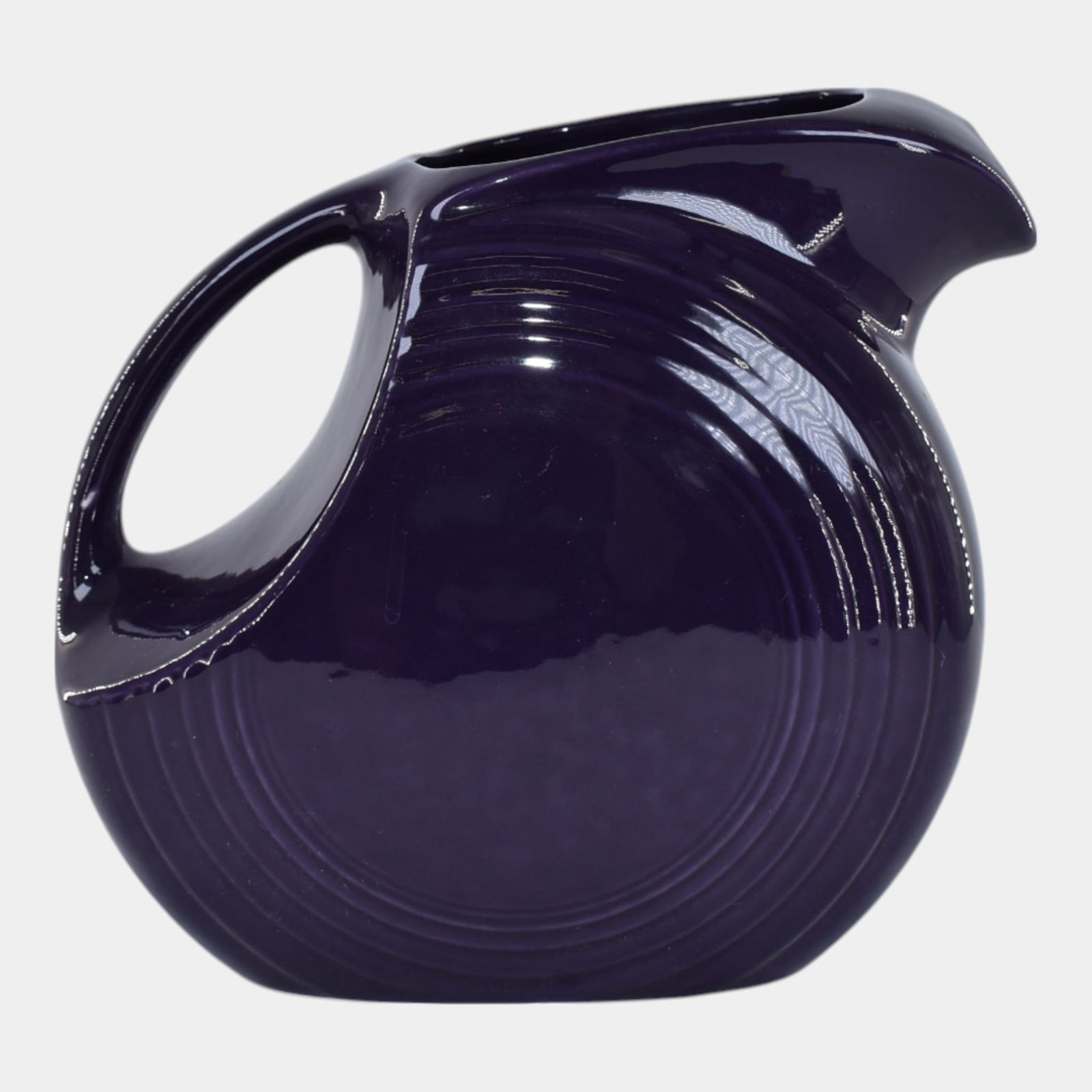 Fiestaware Vintage Art Pottery Purple Ceramic Pitcher (1 of 6)