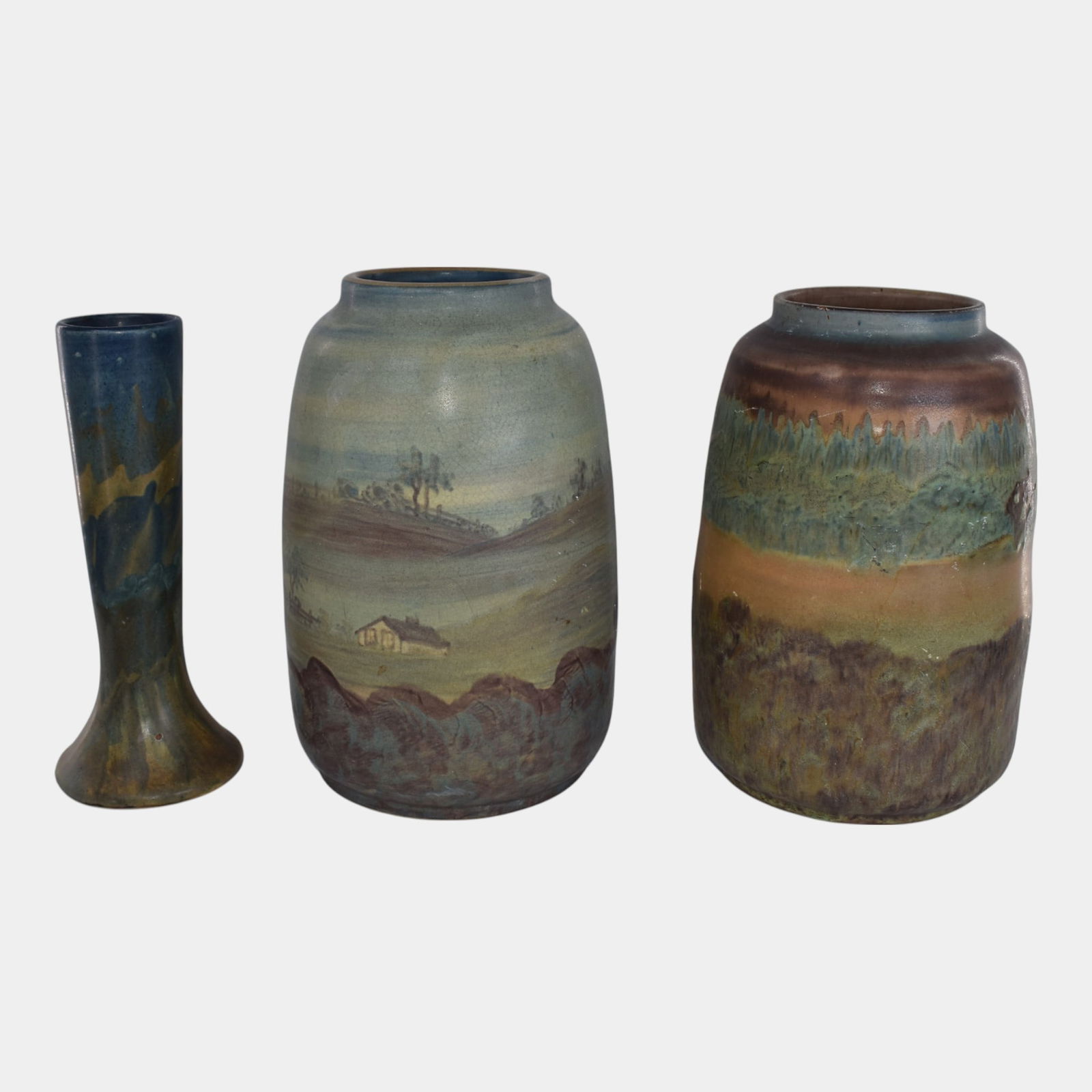 Peters and Reed Landsun 1920s Art Pottery Vases (1 of 5)