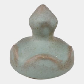 Van Briggle Late Teens Vintage Arts And Crafts Pottery Lid