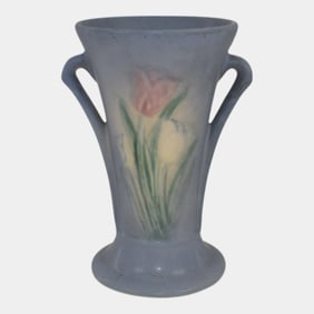 Hull Pottery Sueno Tulip Purple Vase 100-33-6