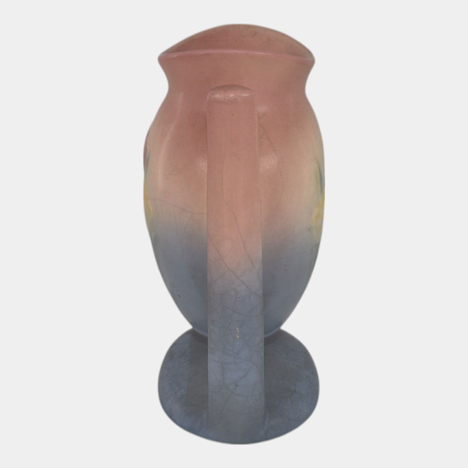 Hull Pottery Sueno Tulip Pink Purple Vase - 2