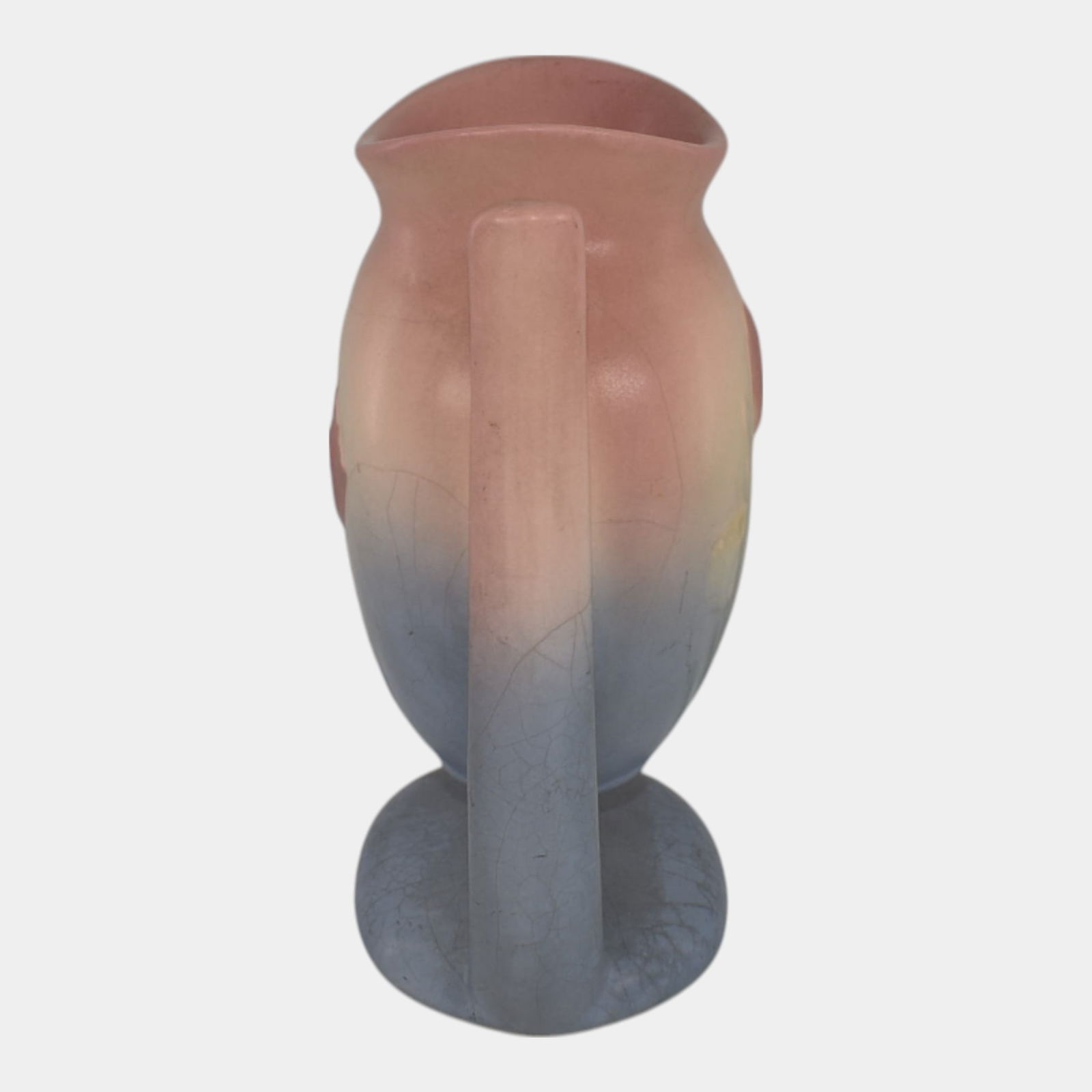 Hull Pottery Sueno Tulip Pink Purple Vase - 4