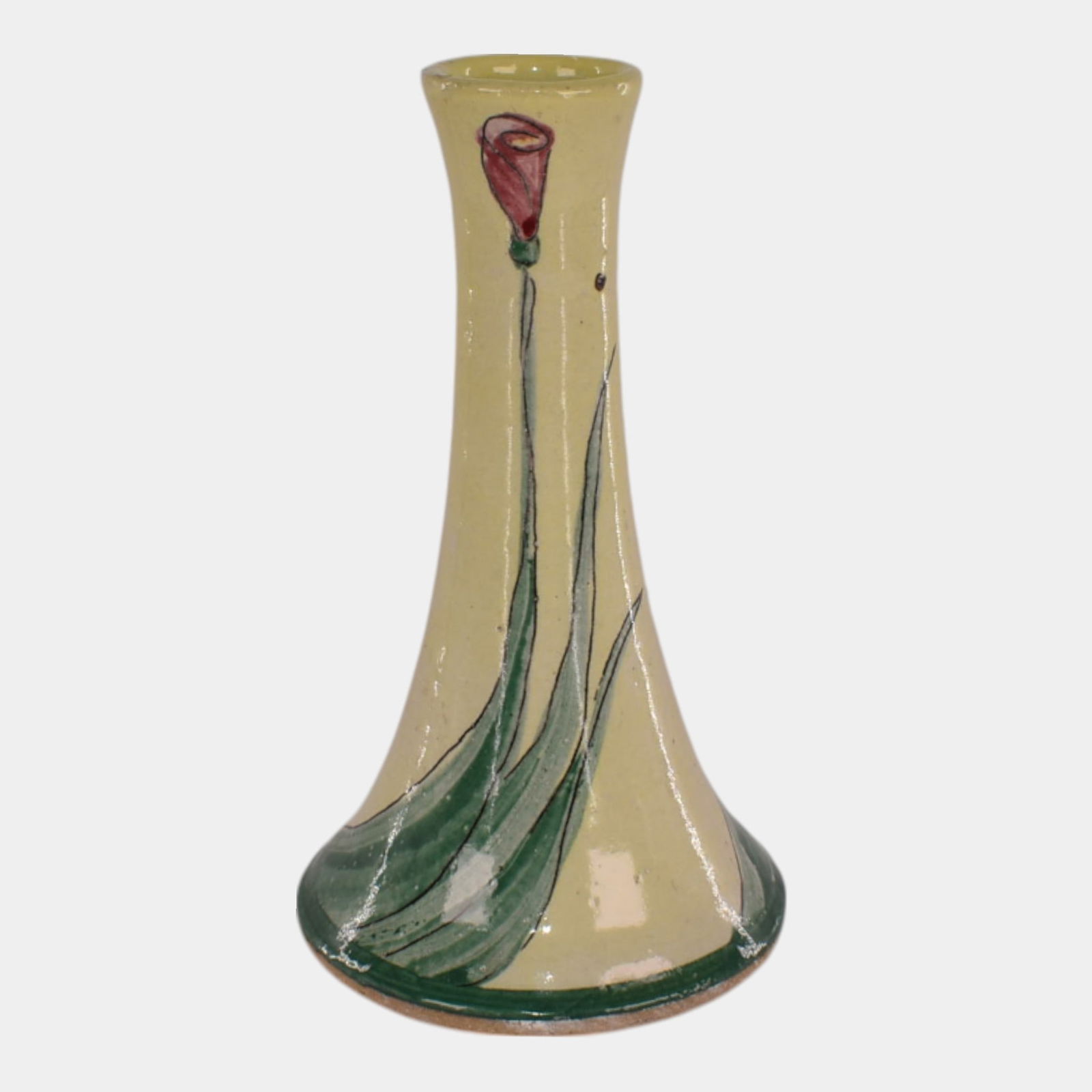Laurie Berman California Art Pottery Hand Painted Vase (1 of 7)