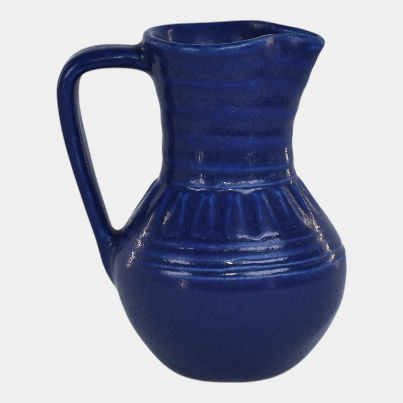 Van Briggle Art Deco Hand Thrown Pottery Blue Pitcher Fred Wills (1 of 6)