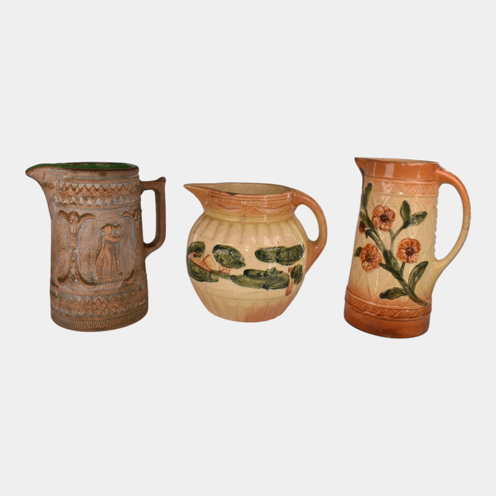 Two Roseville and RRP Vintage Art Pottery Pitchers (1 of 11)