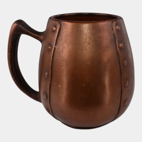 Clewell Pottery Copper Clad Mug