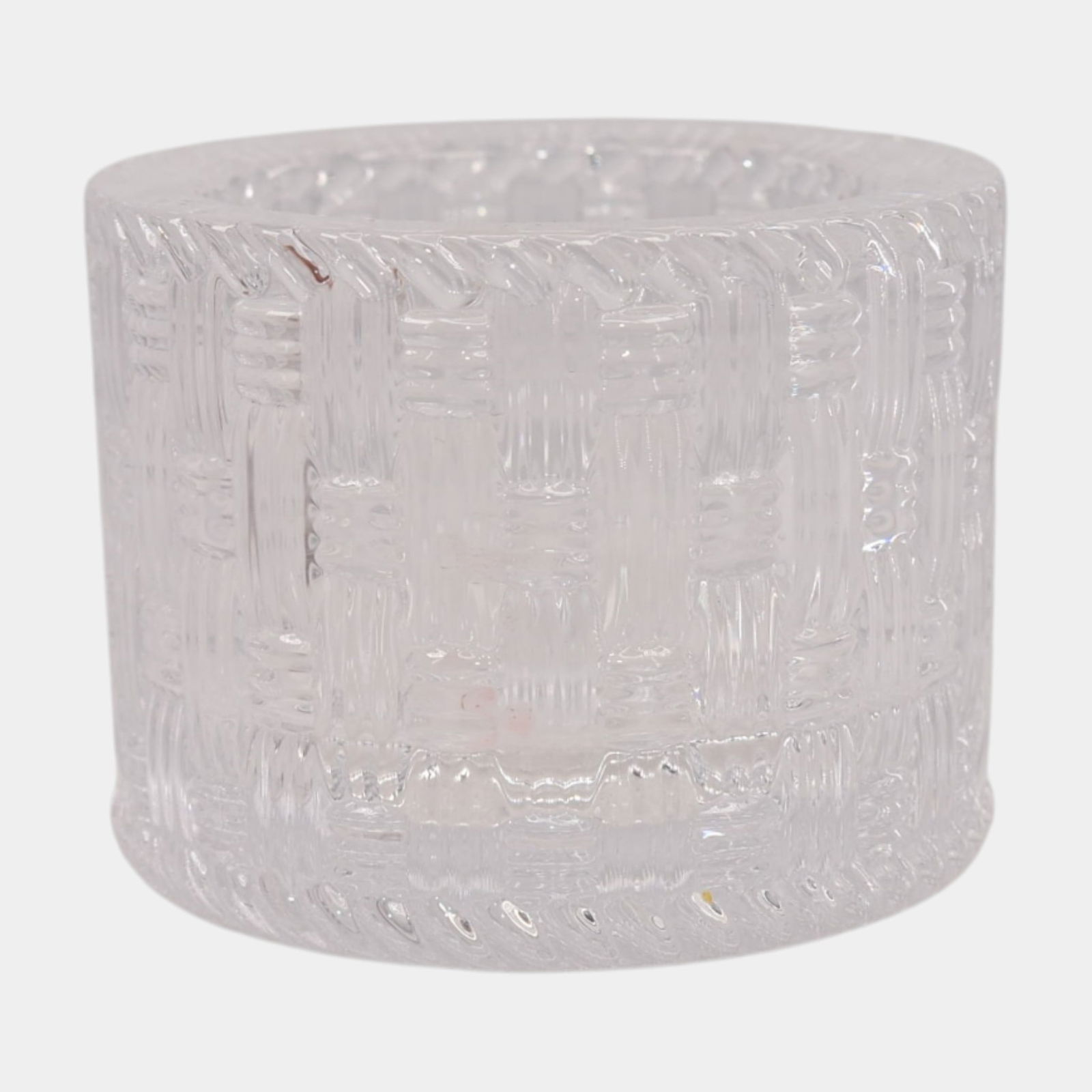 Tiffany & Co Clear Crystal Glass Votive Candle Holder (1 of 6)