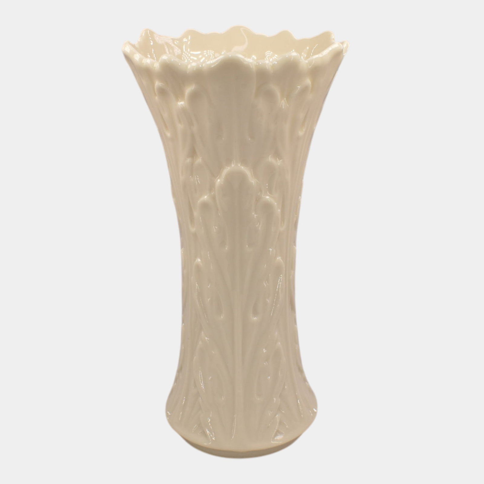 Lenox Woodland Collection White Porcelain Vase (1 of 6)