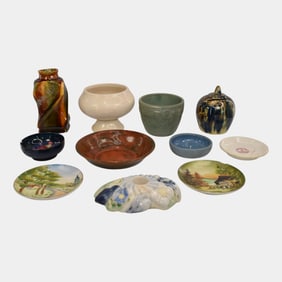 Moorcroft Fulper McCoy Vintage Art Pottery Vases Bowls Trays