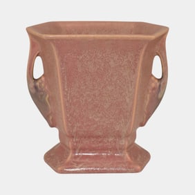 Roseville Tuscany Pink 1927 Vintage Art Pottery Ceramic Vase 70-5