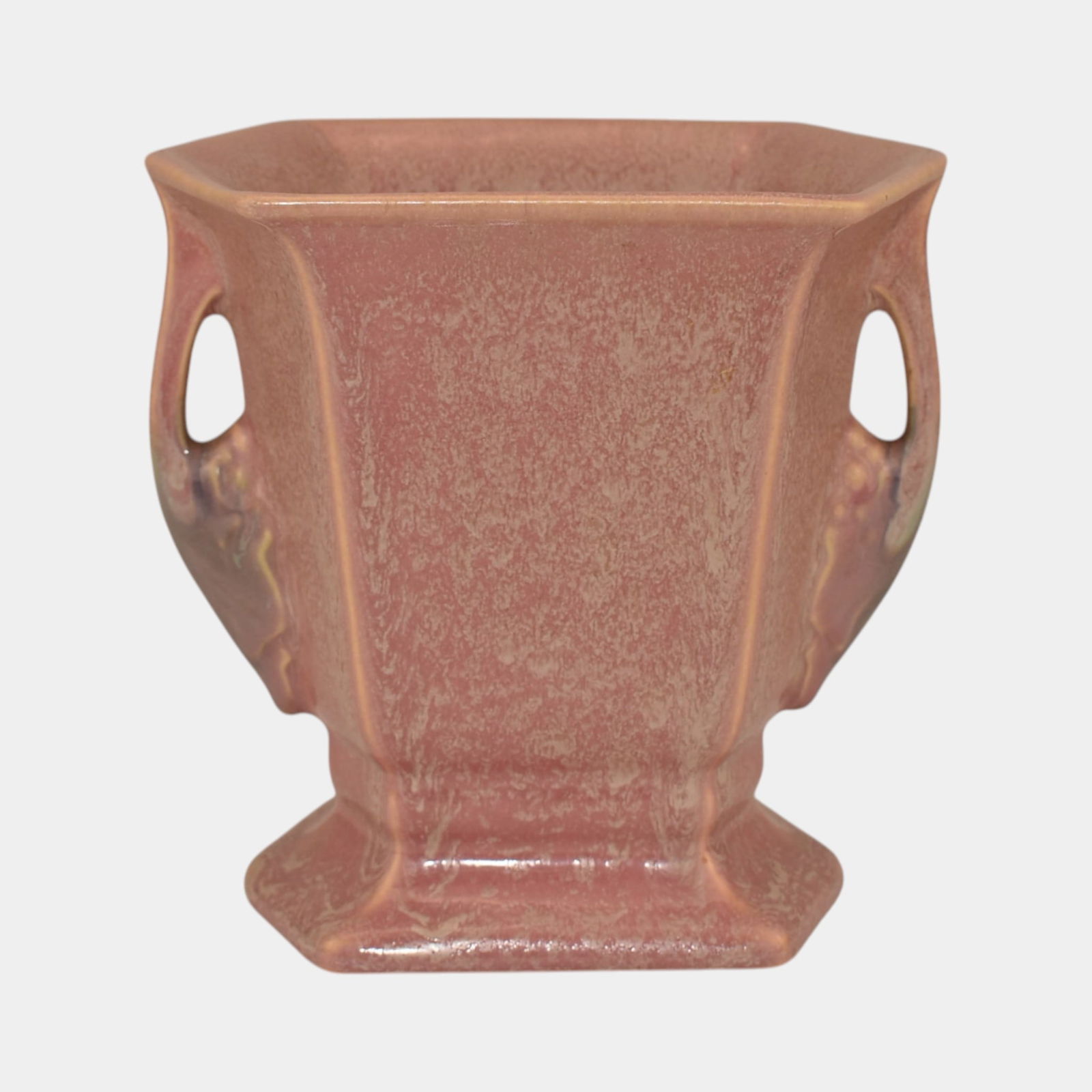 Roseville Tuscany Pink 1927 Vintage Art Pottery Ceramic Vase 70-5: Professional, fast, and affordable in house shipping available for all items. Roseville Tuscany Pink 1927 Vintage Art Pottery Ceramic Vase 70-5 Excellent original condition. No chips, cracks, damage