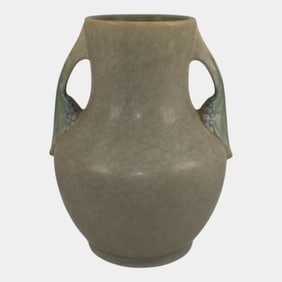 Roseville Tuscany Gray Pottery Large Vase 346-9