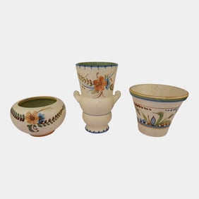 Weller Bonito Vintage Art Pottery Ceramic Vase Bowl And Planter