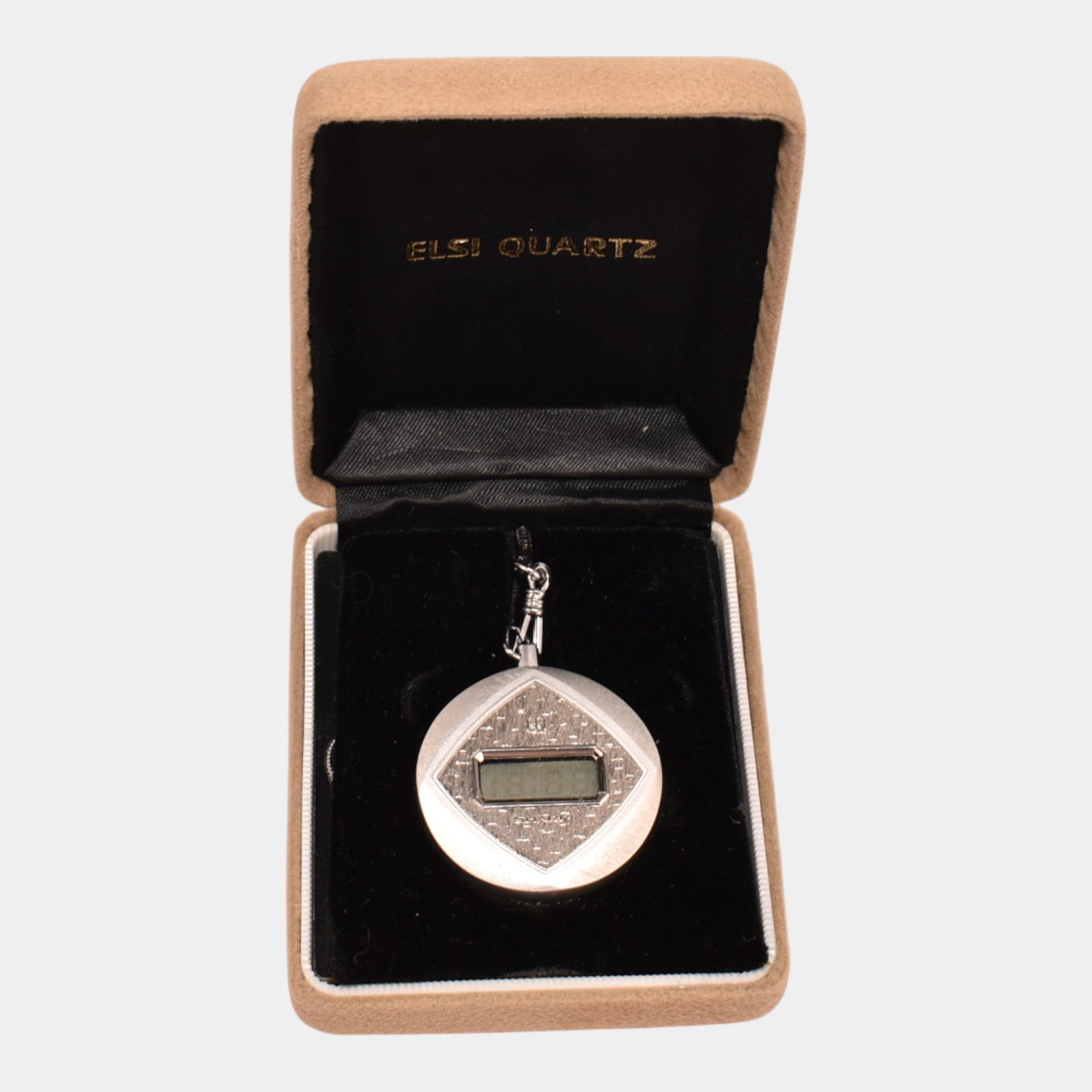 Sharp Elsi Quartz Art Deco Electric Digital Watch with Original Box: Professional, fast, and affordable in house shipping available for all items. Sharp Elsi Quartz Art Deco Electric Digital Watch with Original Box Excellent condition. Age related wear. Jewelry box is