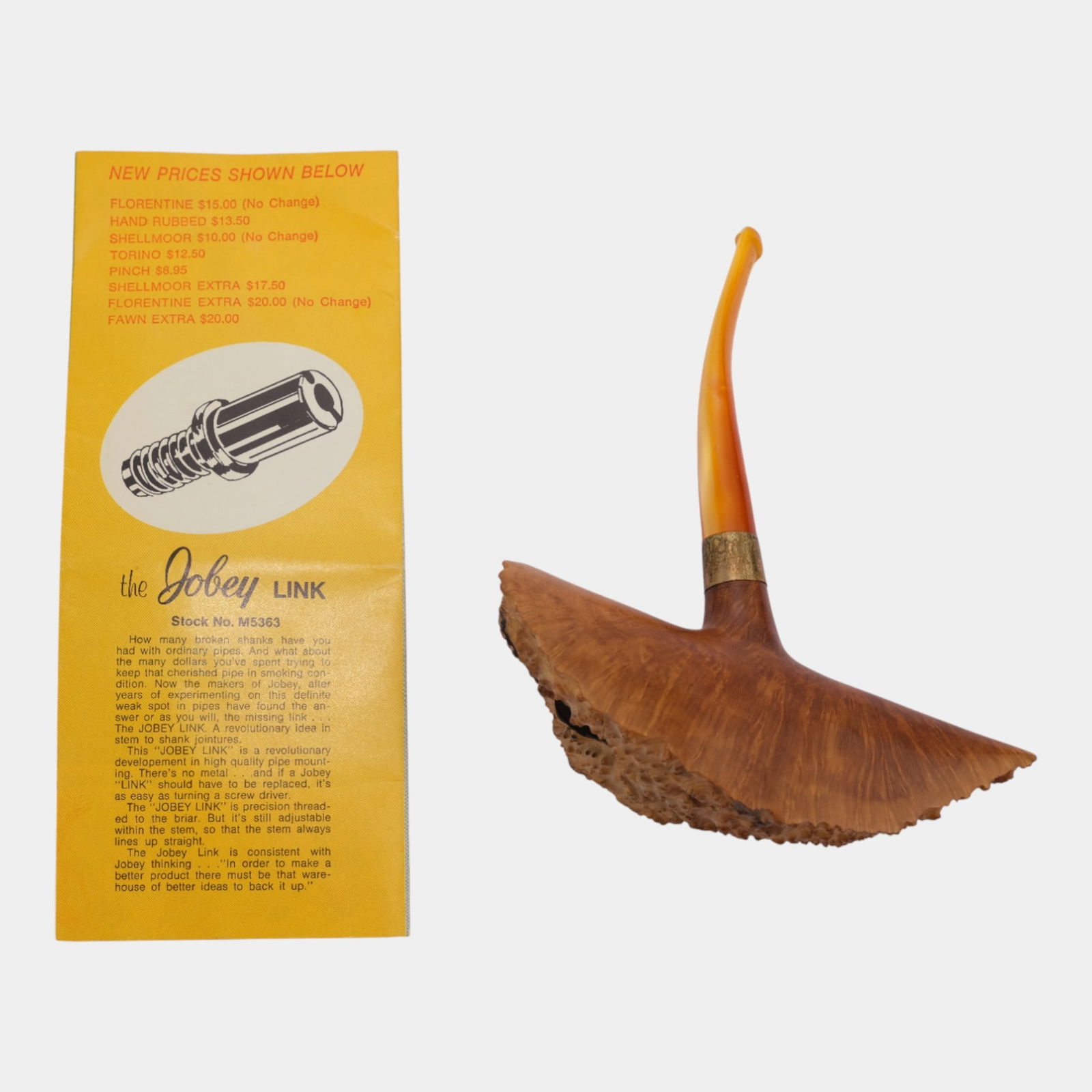 12K Gold Plate Fitting Extravagant Freeform Mid Century Wooden Smoking Pipe: Professional, fast, and affordable in house shipping available for all items. 12K Gold Plate Fitting Extravagant Freeform Mid Century Wooden Smoking Pipe Boldly sculptural freeform wooden smoking pip