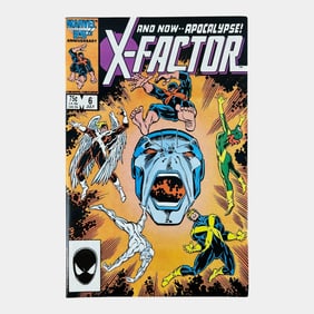X-Factor #6 High Grade Key Comic Book 1st Appearance Of Apocalypse Marvel Comics