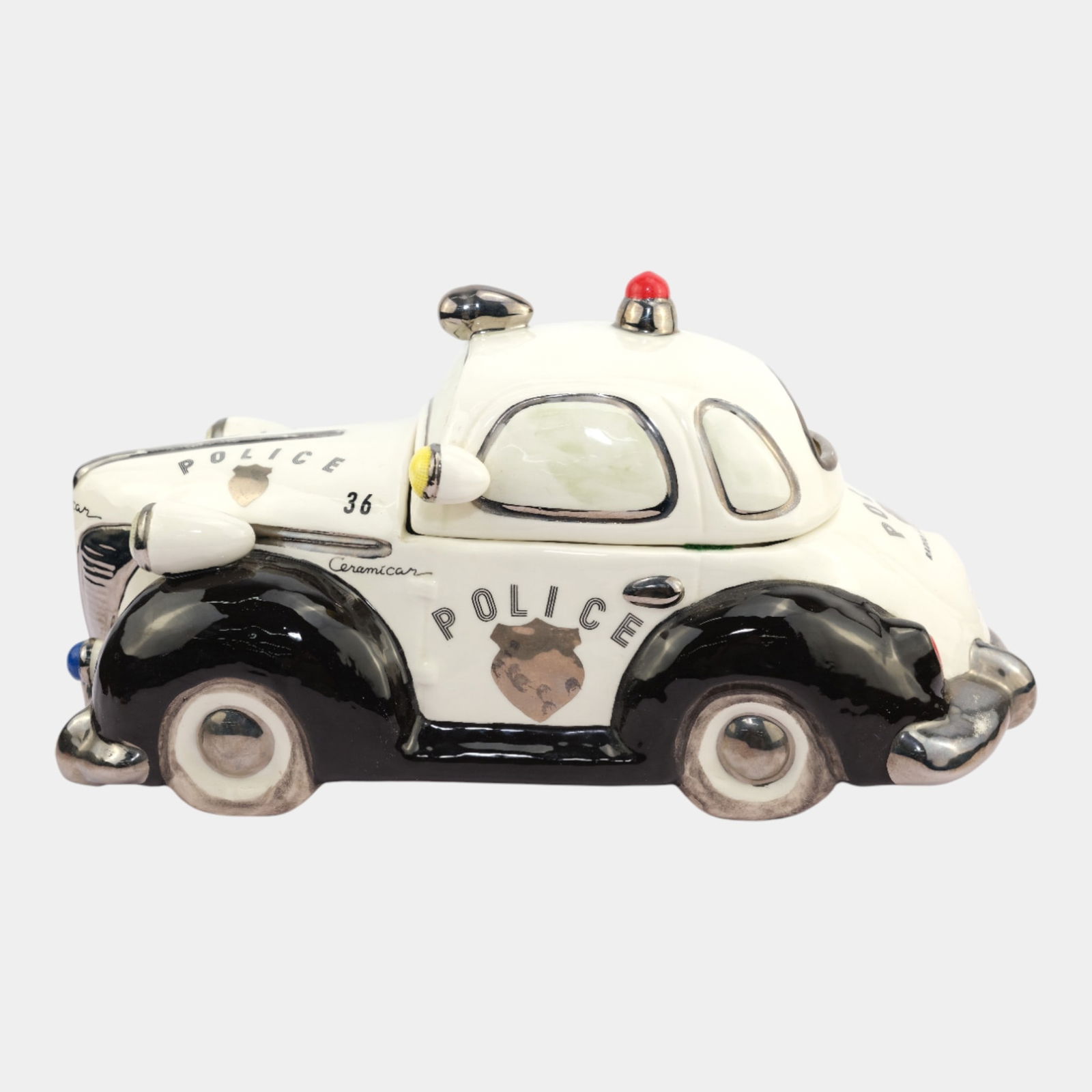 Henry Cavanagh 1999 Ceramicar Police Car Cookie Jar Limited Edition #36/200 (1 of 9)