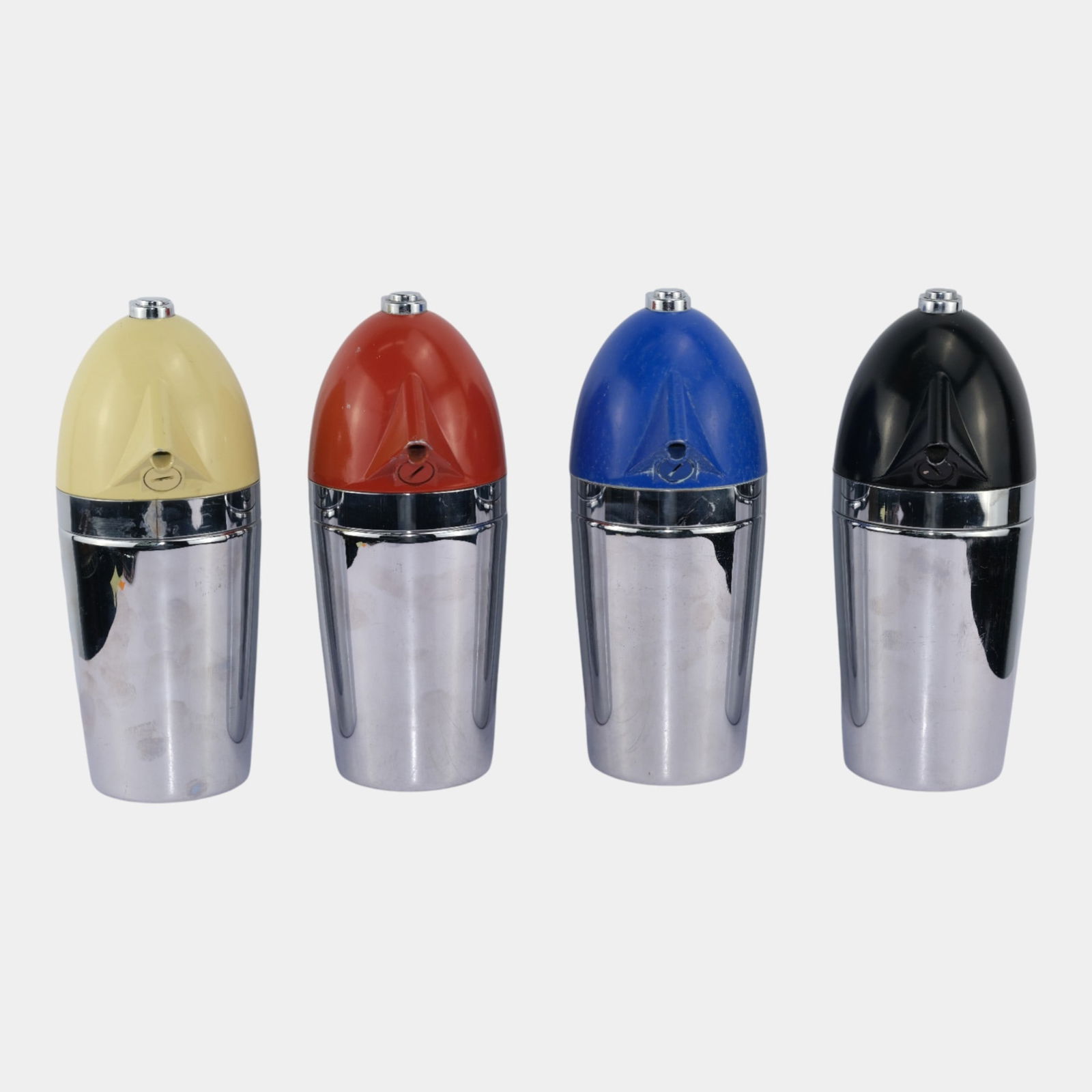 Norman Bel Geddes For Soda King Art Deco Chrome Penguin Soda Syphon Dispensers: We offer affordable in-house shipping on all items. Norman Bel Geddes For Soda King Art Deco Chrome Penguin Soda Syphon Dispensers Chrome & Red â€˜Norman Bel Geddes designed Soda Kingâ&eu