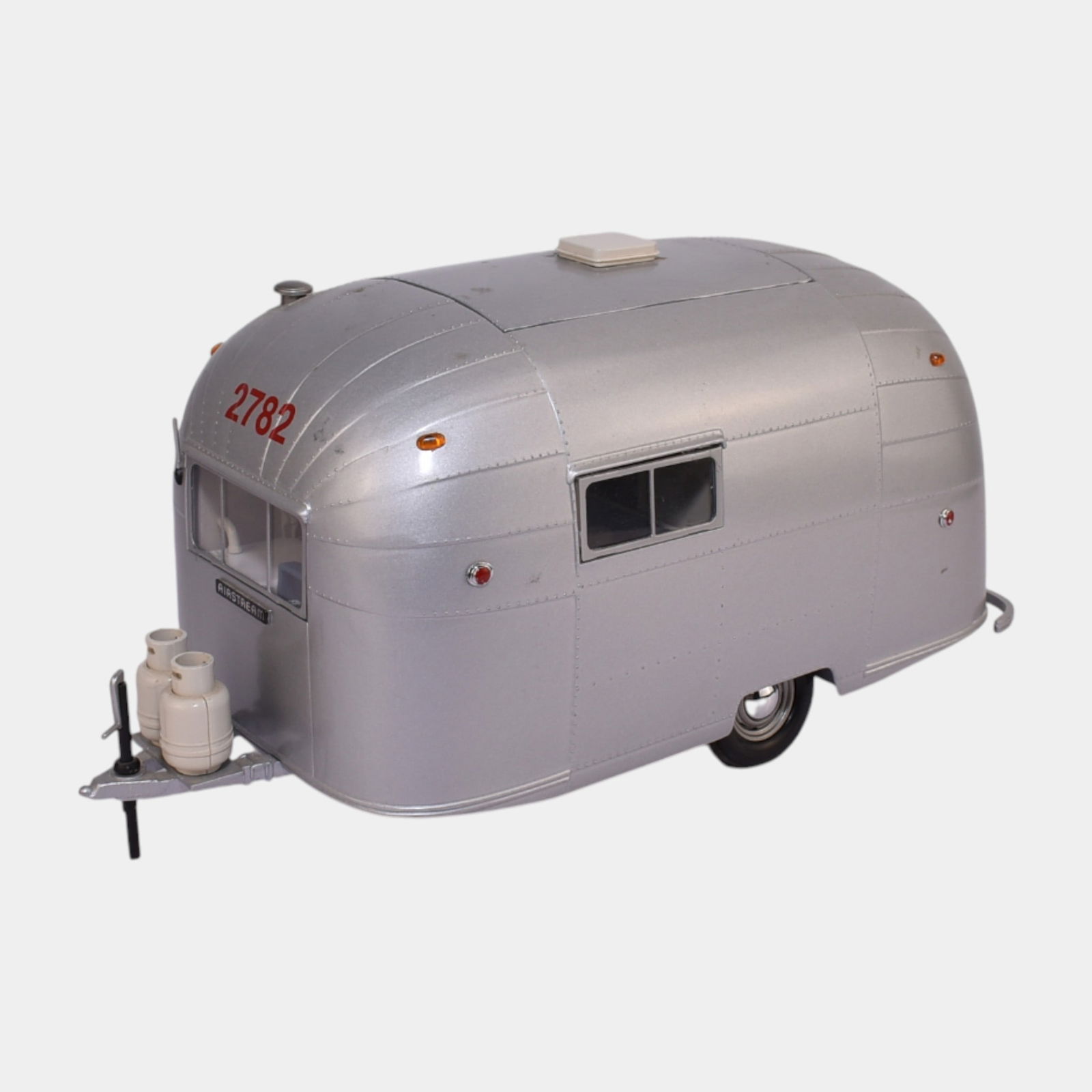 Motor City Classics Gray Diecast Airstream Trailer 1:18 Scale (1 of 3)