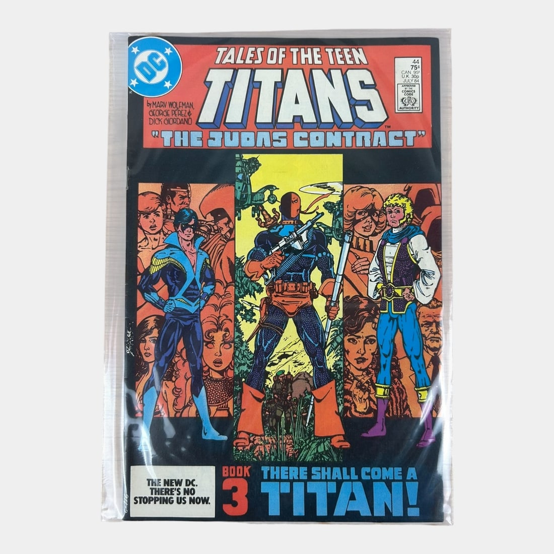 Tales Of Teen Titans #44 High Grade Bronze Age Key Comic 1st Appearance Of Nightwing (1 of 2)