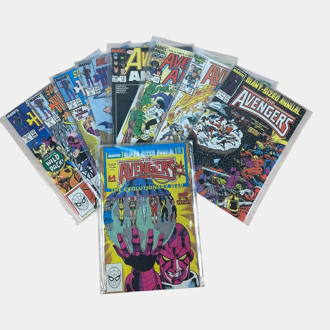 Avengers Annuals & Solo Avengers #1-4 Copper Age High Grade Comic Books: We offer affordable in-house shipping on all items. Avengers Annuals & Solo Avengers #1-4 Copper Age High Grade Comic Books Includes Solo Avengers #1-4 And Avengers Annuals # 12, 13, 15, 16, 17.