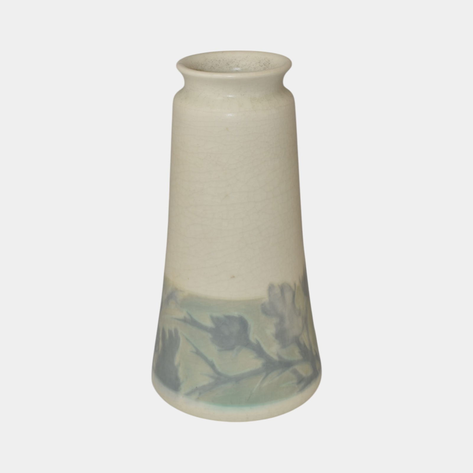 Rookwood 1910 Vintage Arts And Crafts Pottery White Flower Vase 1655E Epply (1 of 8)