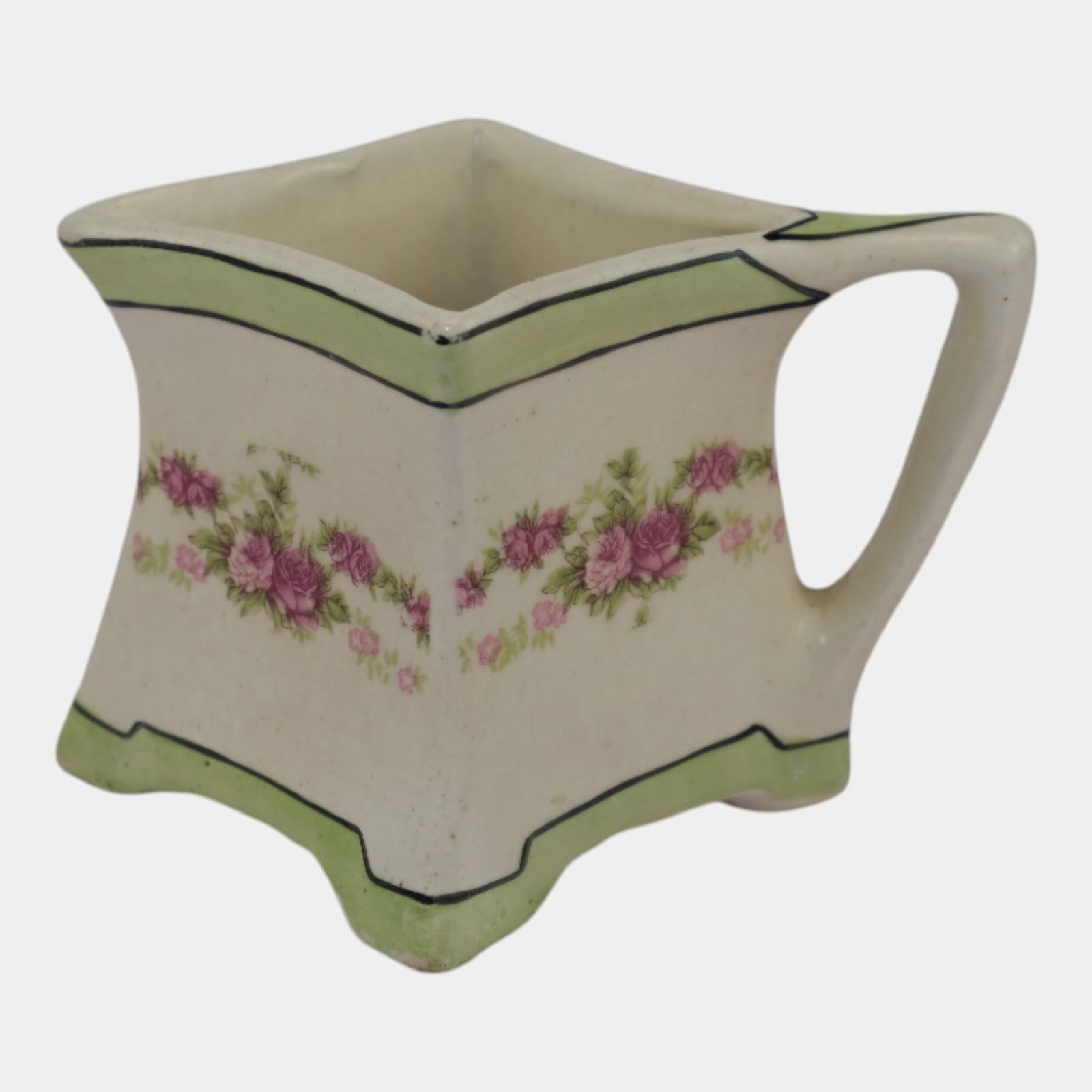 Roseville Creamware Vintage Art Pottery Ceramic Creamer (1 of 6)