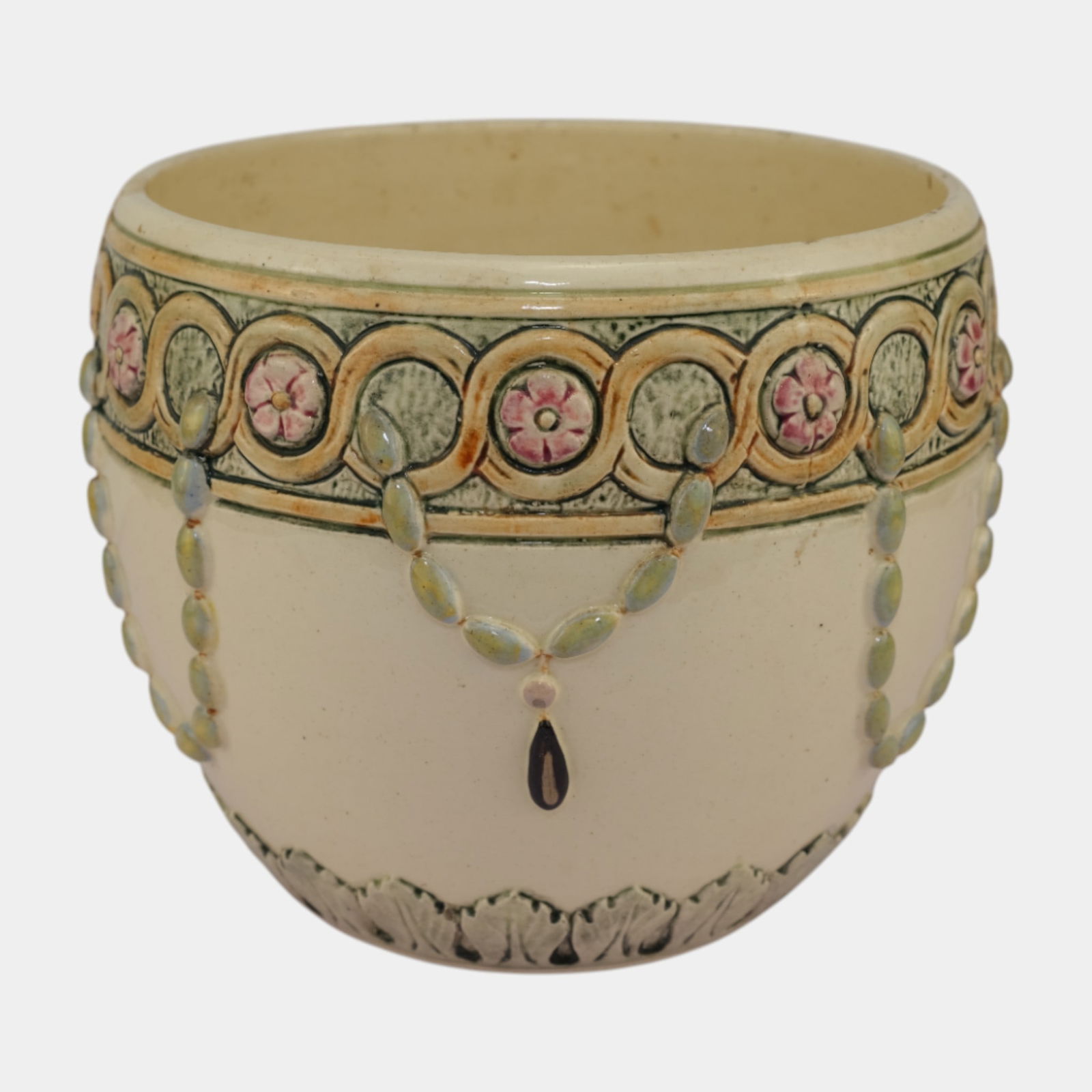 Weller Pearl Vintage Art Pottery Color Ceramic Jardiniere (1 of 6)