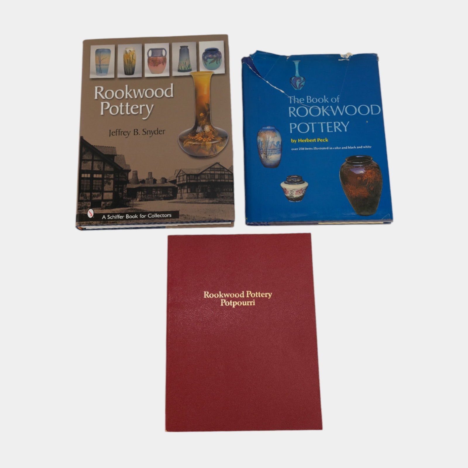 Rookwood Pottery Reference Books By Herbert Peck And Jeffrey Synder (1 of 1)