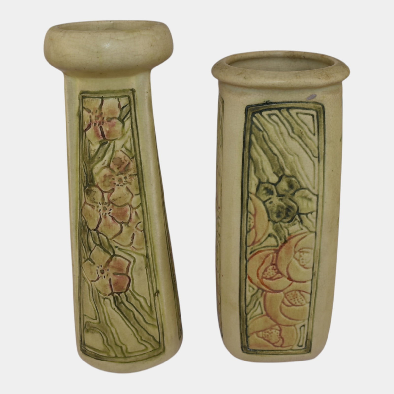 Weller Roma Vintage Art Pottery Ceramic Vases (1 of 3)