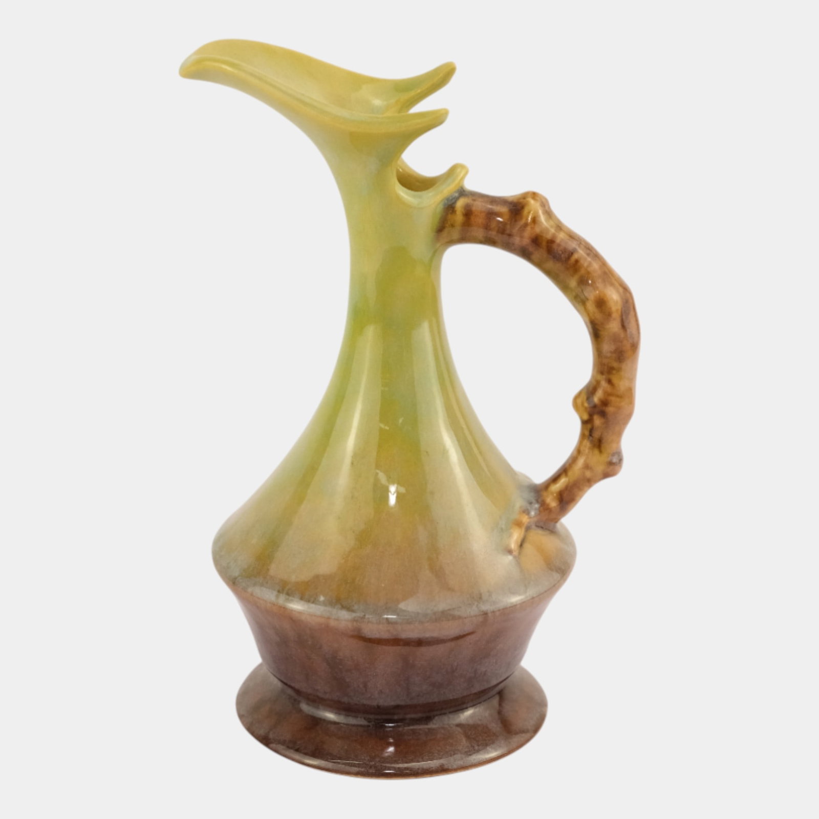 Roseville Wincraft Green1948 Mid Century Modern Art Pottery Ceramic Ewer 217-6 (1 of 6)