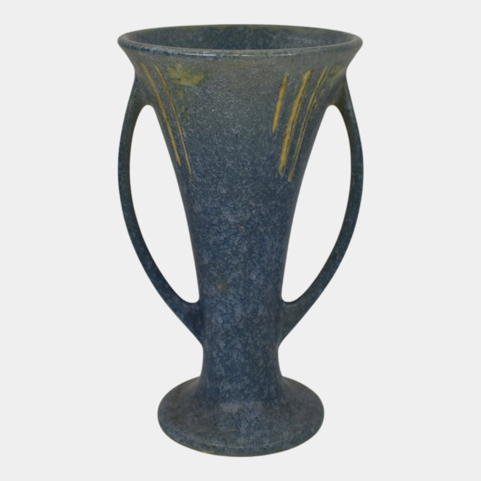 Roseville Windsor Blue Pottery Vase 548-7 (1 of 6)