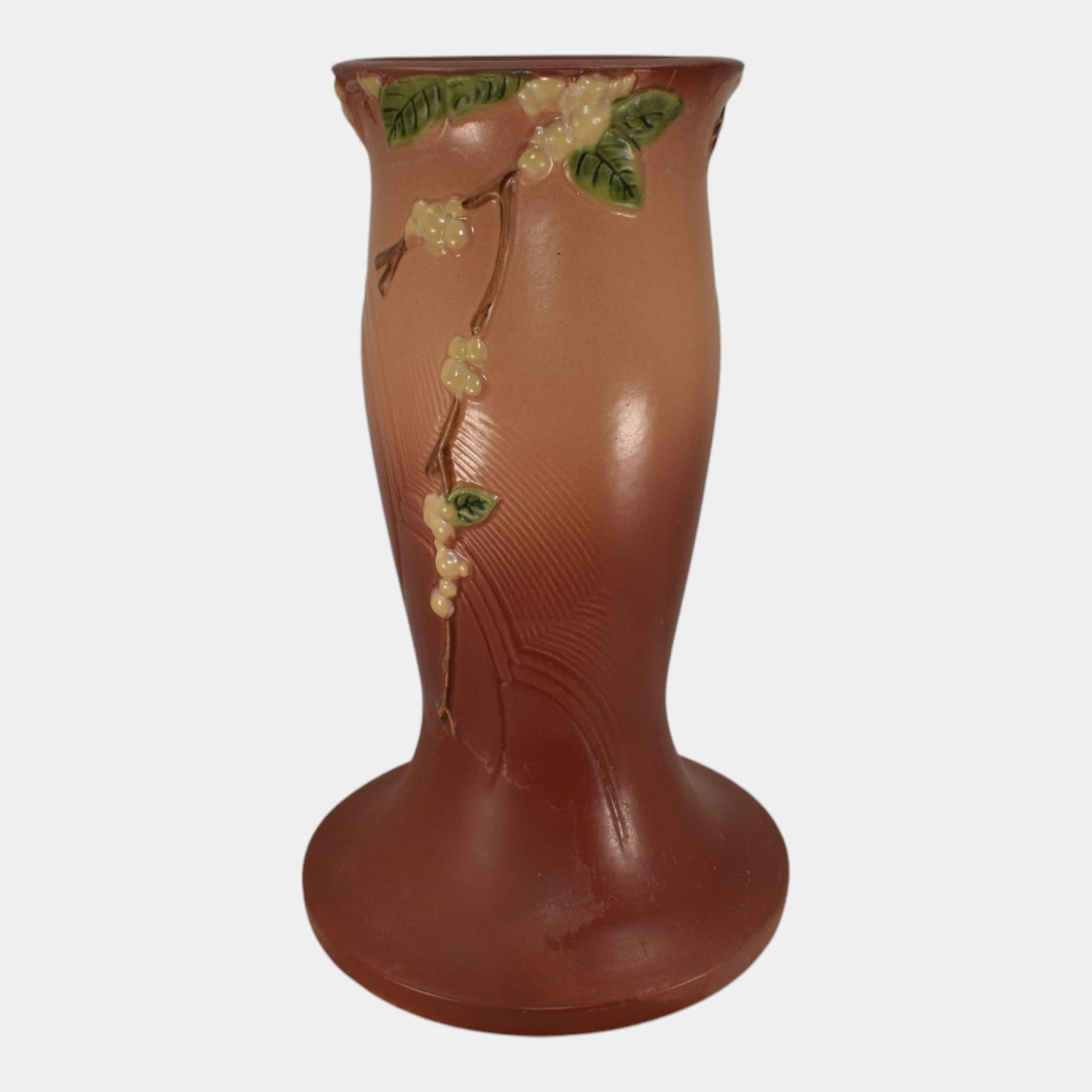 Roseville Snowberry Pink 1947 Vintage Art Pottery Jardiniere Pedestal 1P-8 (1 of 6)