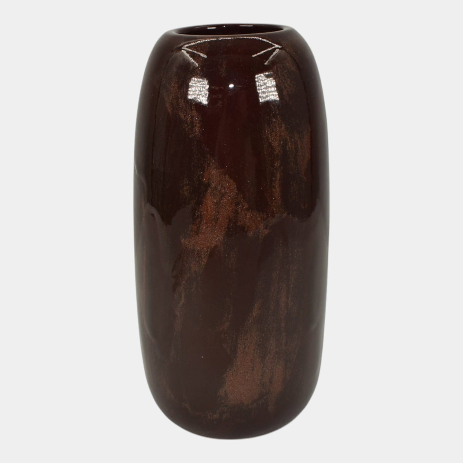 Rookwood 1995 Art Pottery Red Brown Luster Goldstone Vase 2102 (1 of 6)